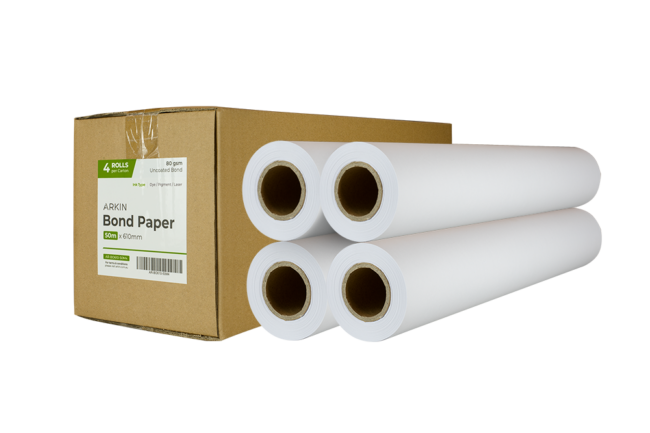 Arkin bond paper 610mm x 50m 